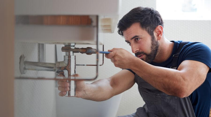 Sink faucet installation in Boston, IN